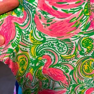 Lilly Pima Cotton Flamingo Dress